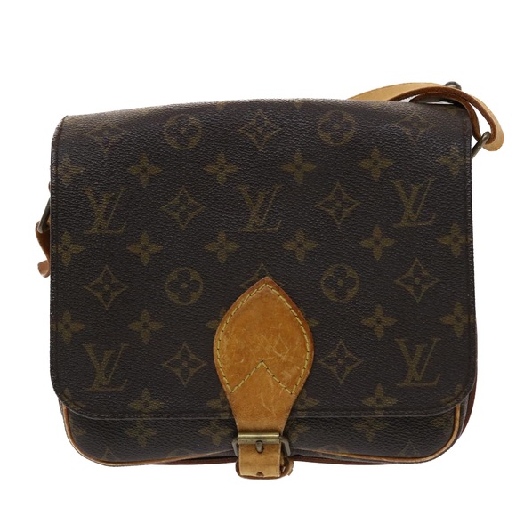 LOUIS VUITTON Monogram Cartouchiere MM Shoulder Bag M51253 LV Auth th3764 - Picture 13 of 16